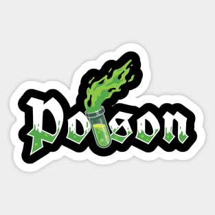 Poison Sticker